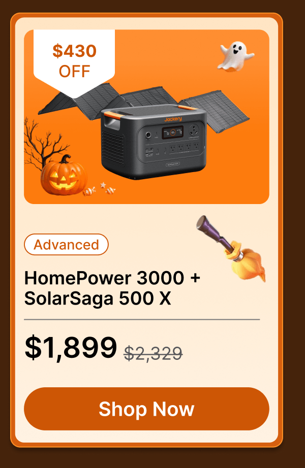 HomePower 3000 +SolarSaga 500 X 
