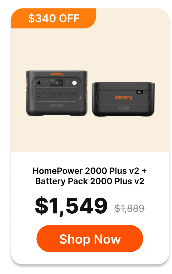 HomePower 2000 Plus v2 +Battery Pack 2000 Plus v2
