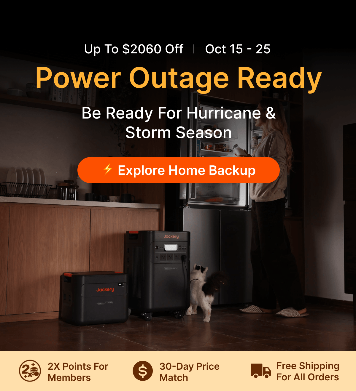 Up To $2060 Off | Oct 15 - 25 Power Outage Ready Be Ready For Hurricane & Storm Season