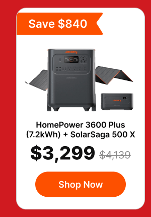 HomePower 3600 Plus(7.2kWh) + SolarSaga 500 X