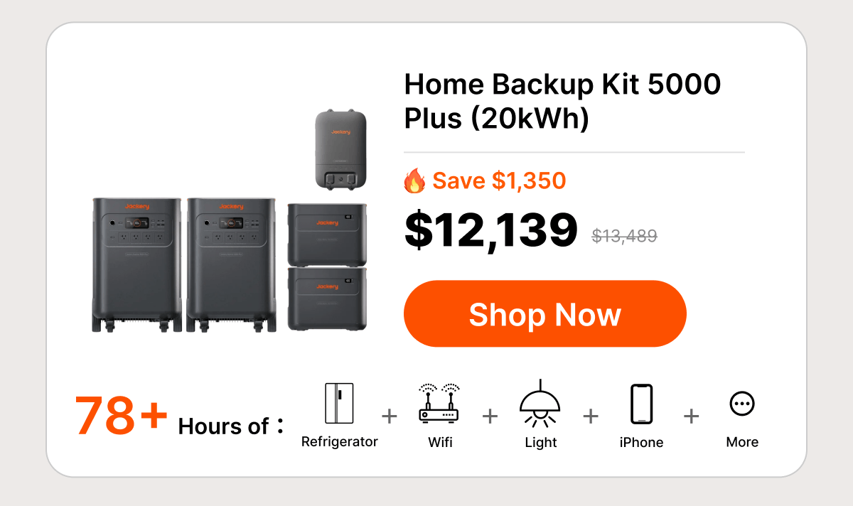 Home Backup Kit 5000Plus (20kWh)