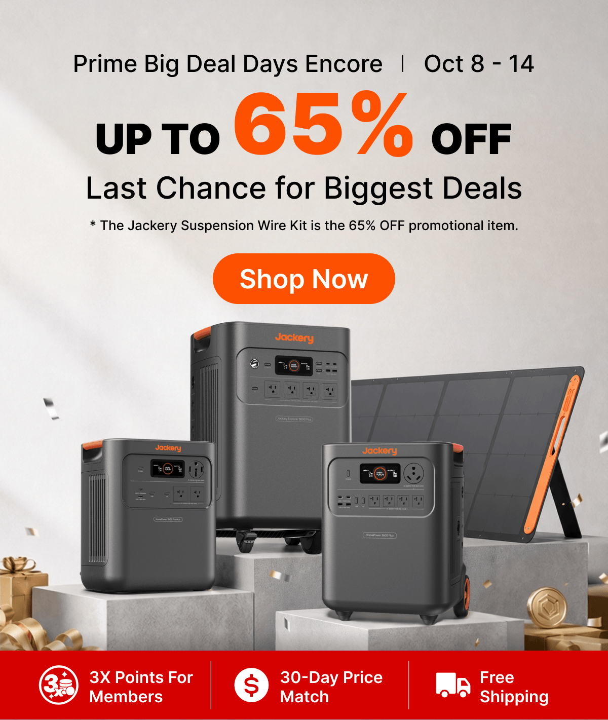Prime Big Deal Days Encore | Oct 8 – 14 Up to 65% Off Last Chance for Biggest Deals