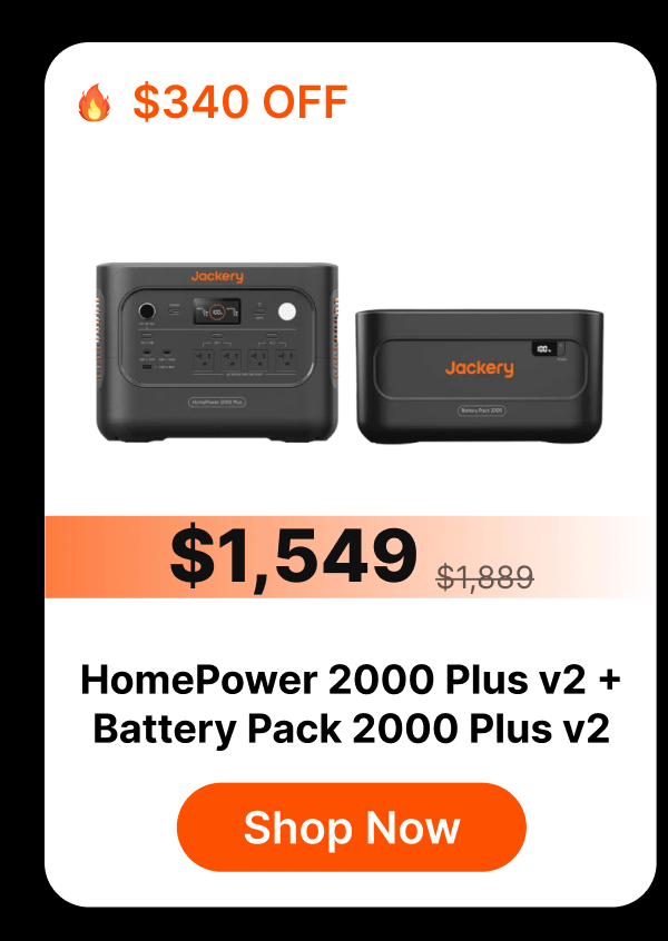 HomePower 2000 Plus v2 +Battery Pack 2000 Plus v2