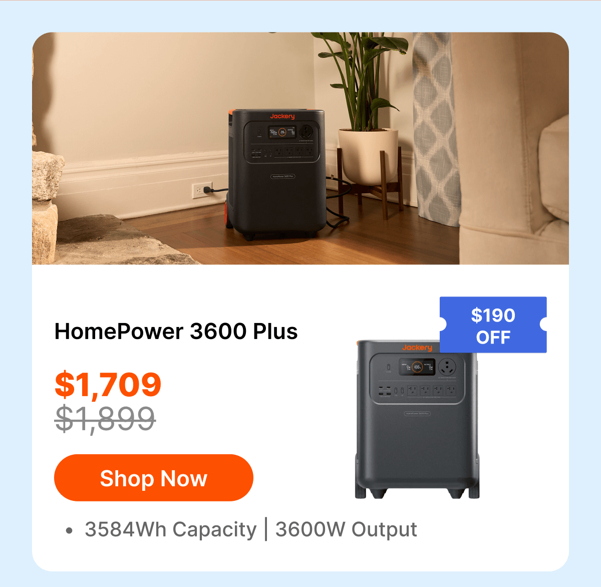 HomePower 3600 Plus