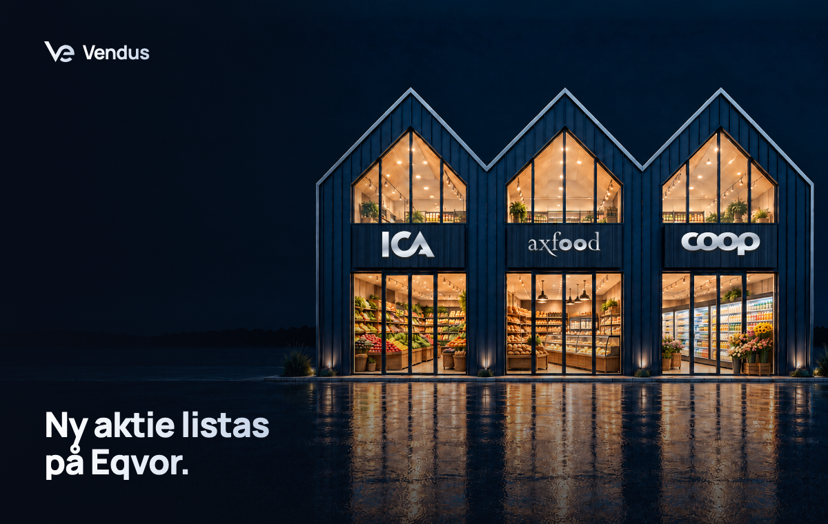 Vendus handelsfastigheter med ICA, Axfood och Coop