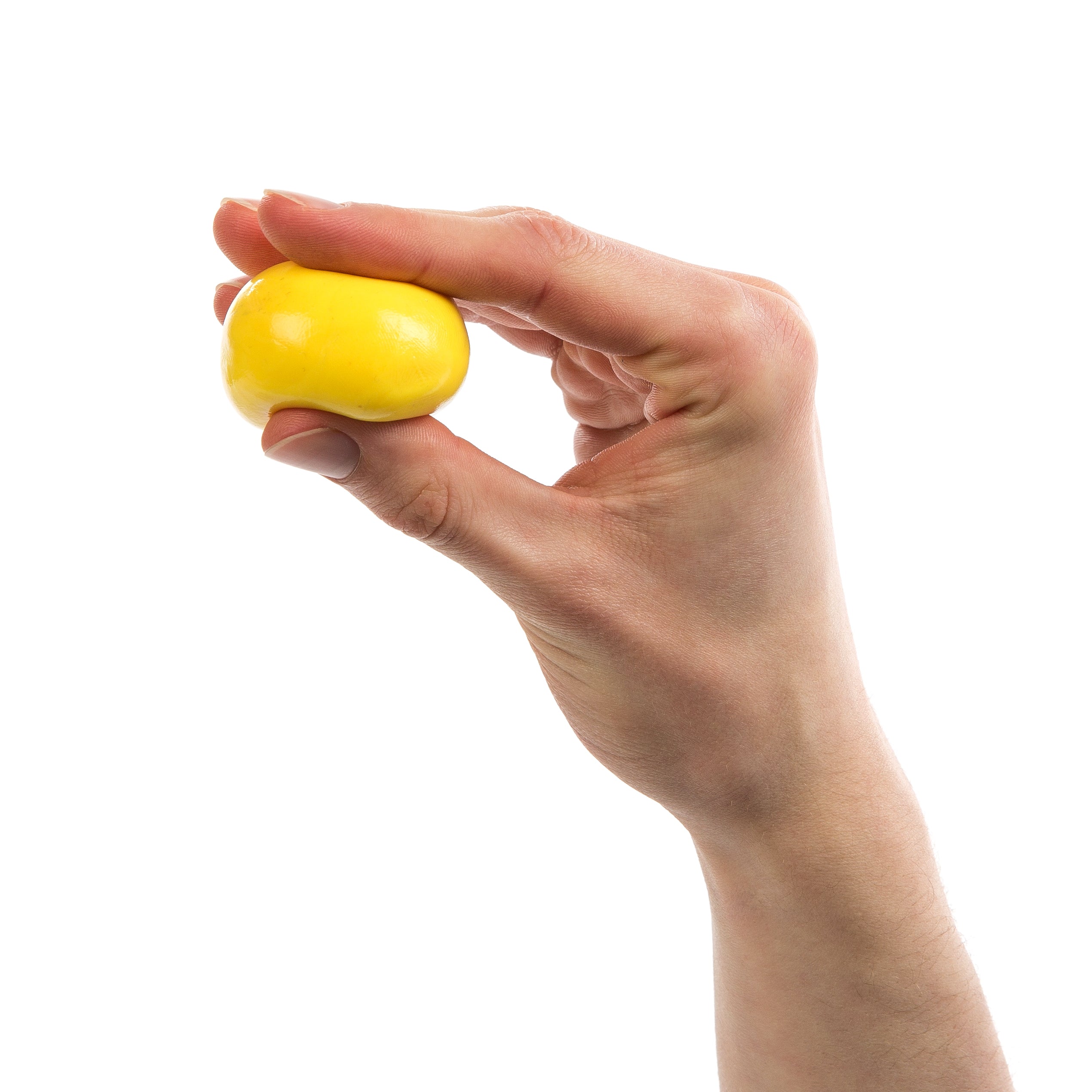 Pad pinch with hand therapy putty