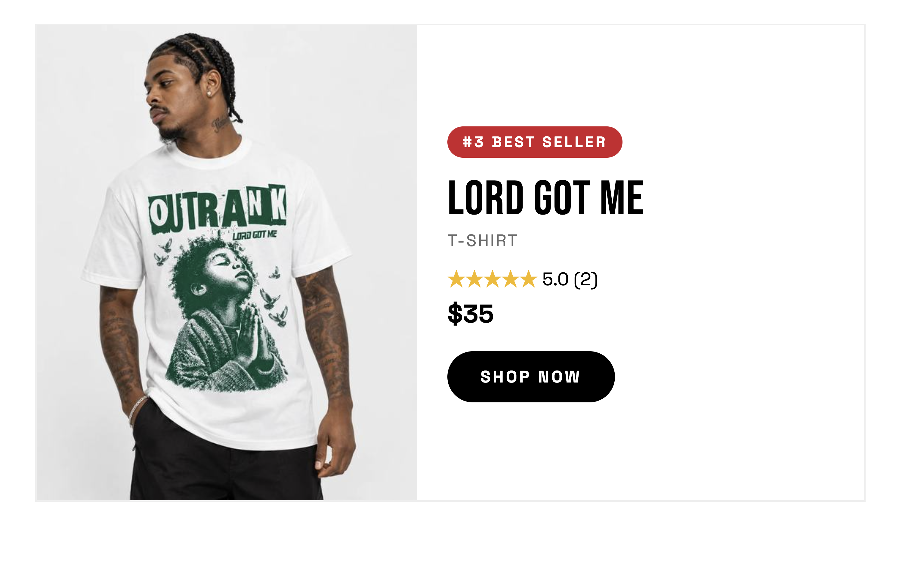 LORD GOT ME T-SHIRT