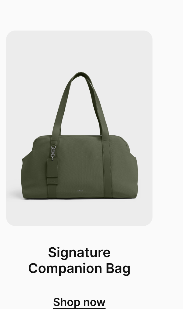 Signature Companion Bag | Shop now