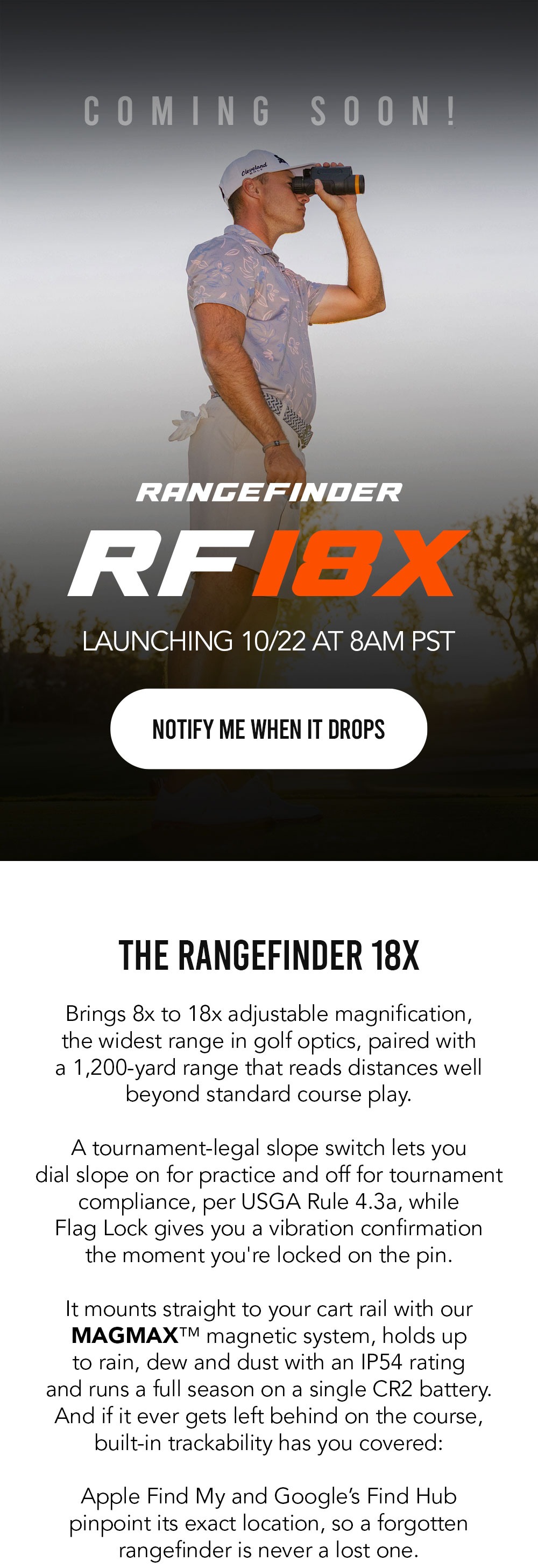 Coming Soon: Rangefinder 18x