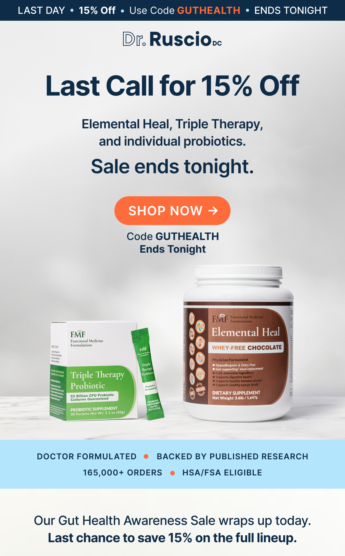 Last Call for 15% Off