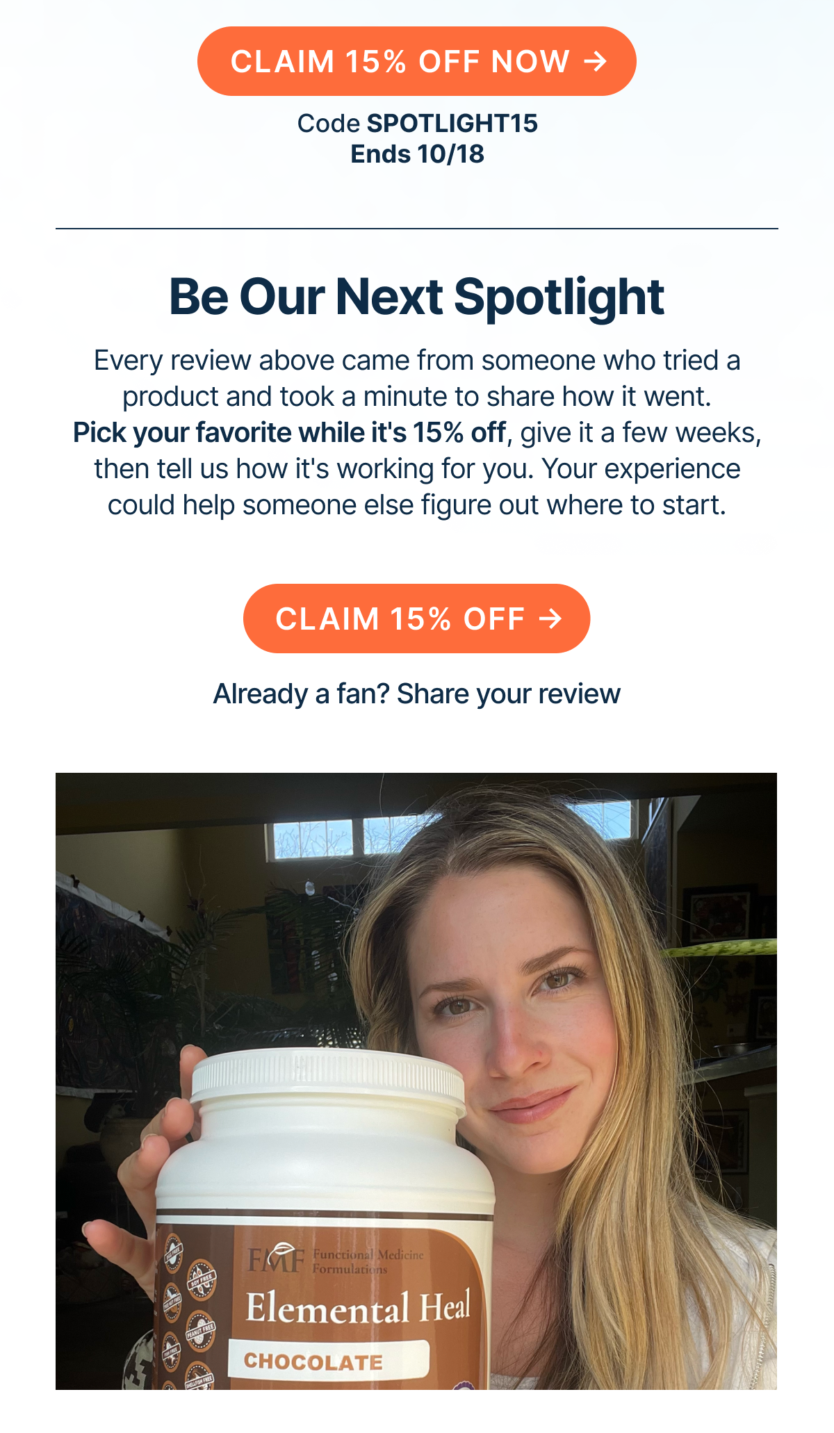 Be Our Next Spotlight