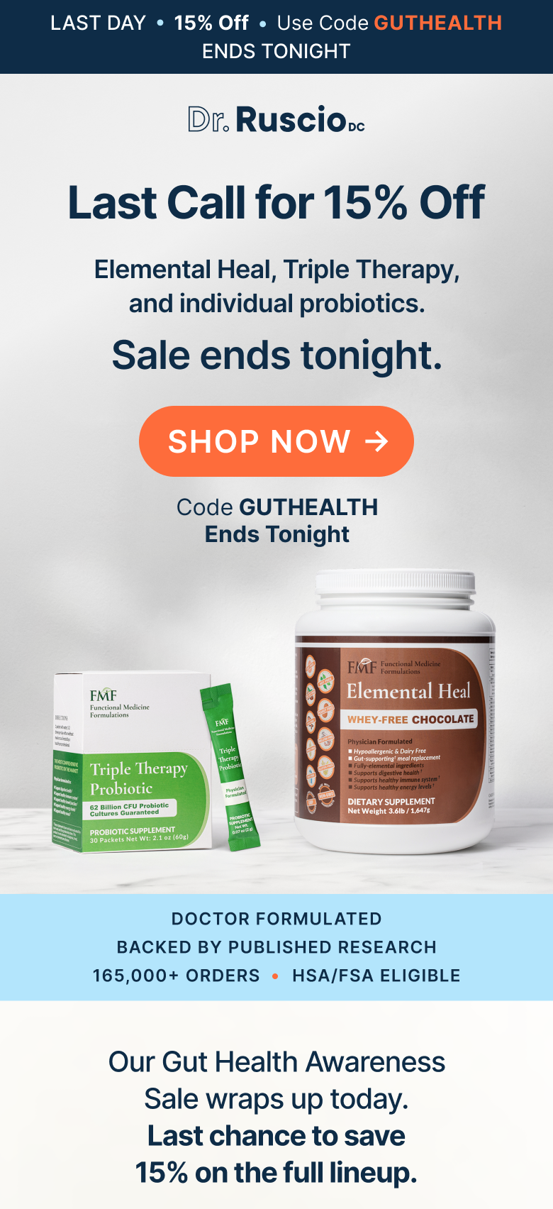 Last Call for 15% Off