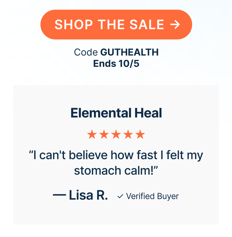 “I can't believe how fast I felt my stomach calm!”