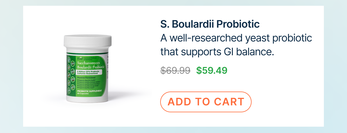 Saccharomyces Boulardii Probiotic