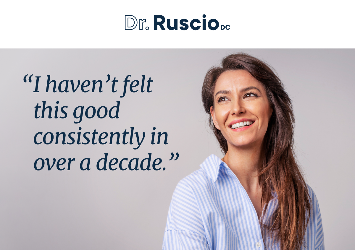 “I haven’t felt this good consistently in over a decade.”