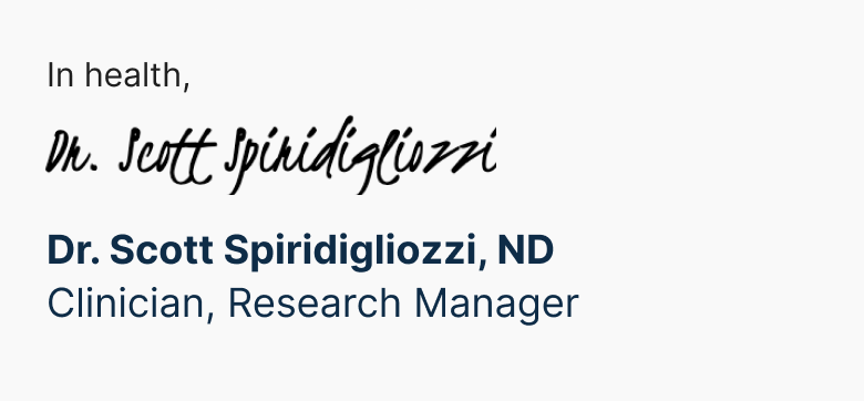 Dr. Scott Spiridigliozzi, ND