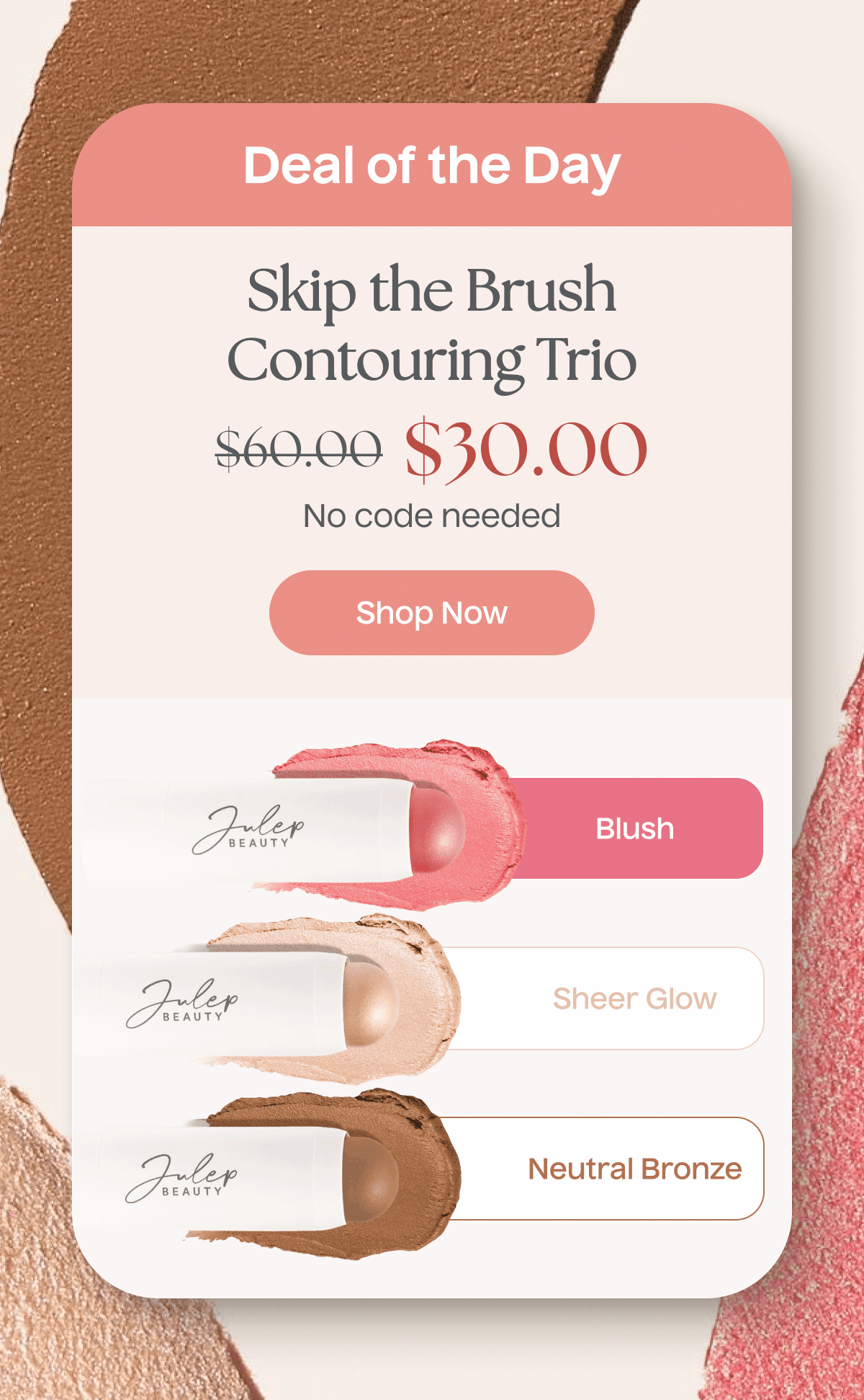 Deal of the Day | Skip The Brush Contouring Trio