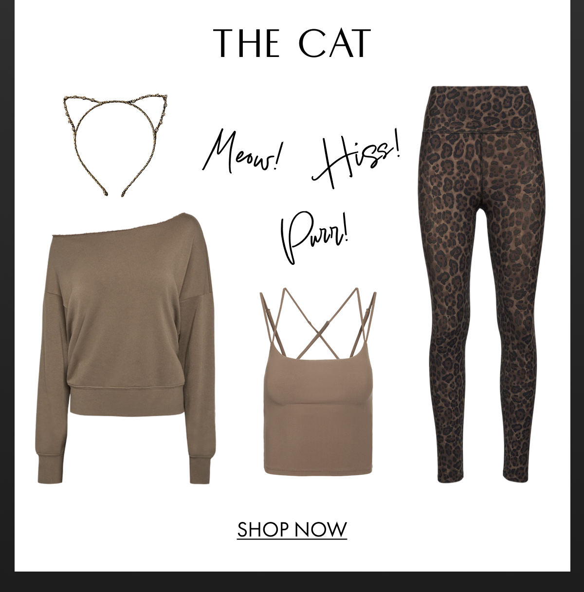 THE CAT Meow! Hiss! Purr! SHOP NOW