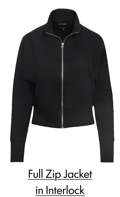 Full Zip Jacket in Interlock