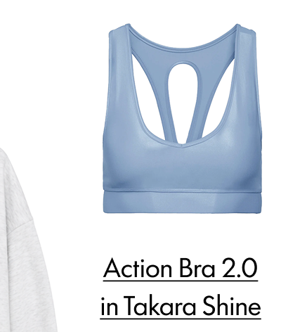 Action Bra 2.0 in Takara Shine