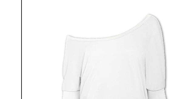 Long Sleeve Off Shoulder Tee