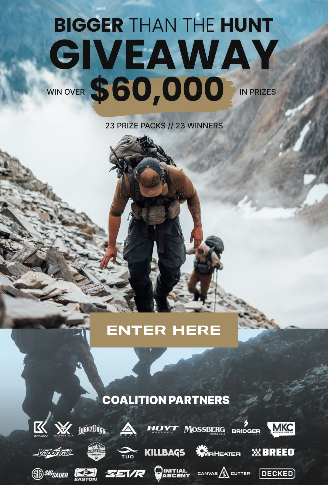 BIGGER THAN THE HUNT GIVEAWAY