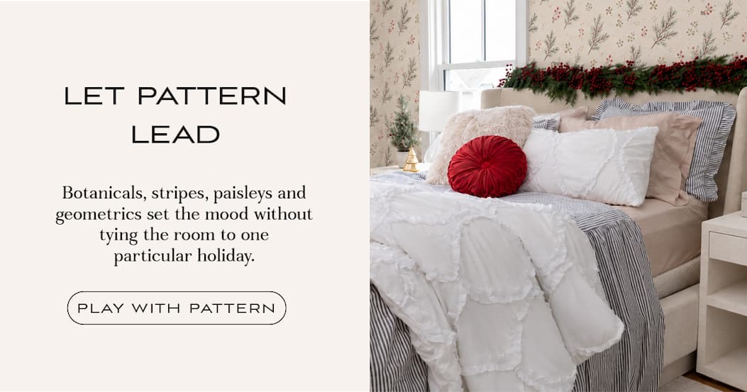Lush Decor Ticking Stripe and Ruffle Bedding