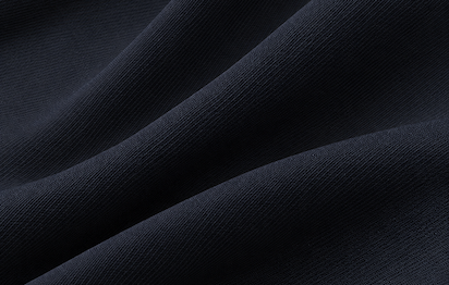 navy fabric macro shot