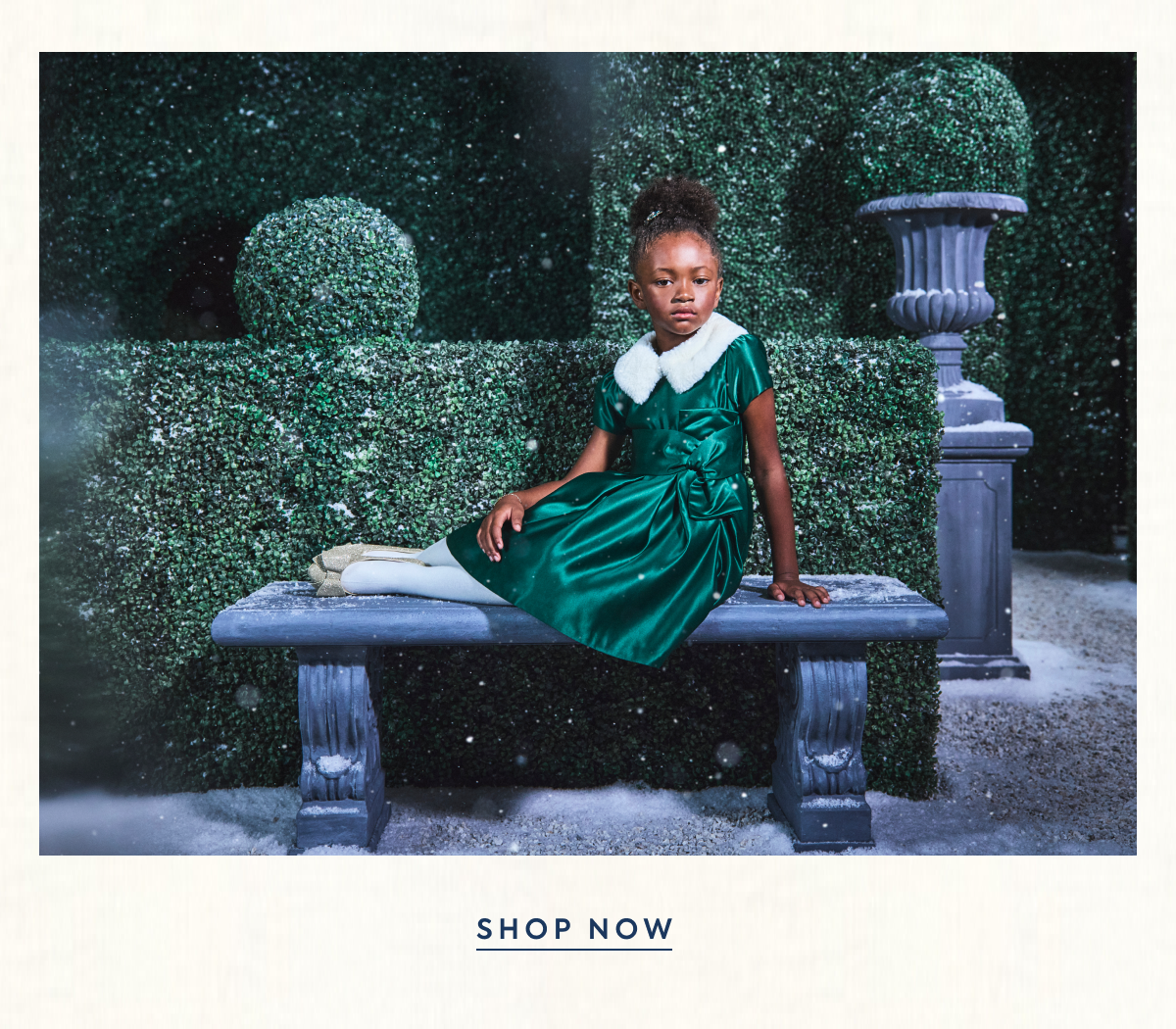 Girl wearing The Forever Evergreen Dress