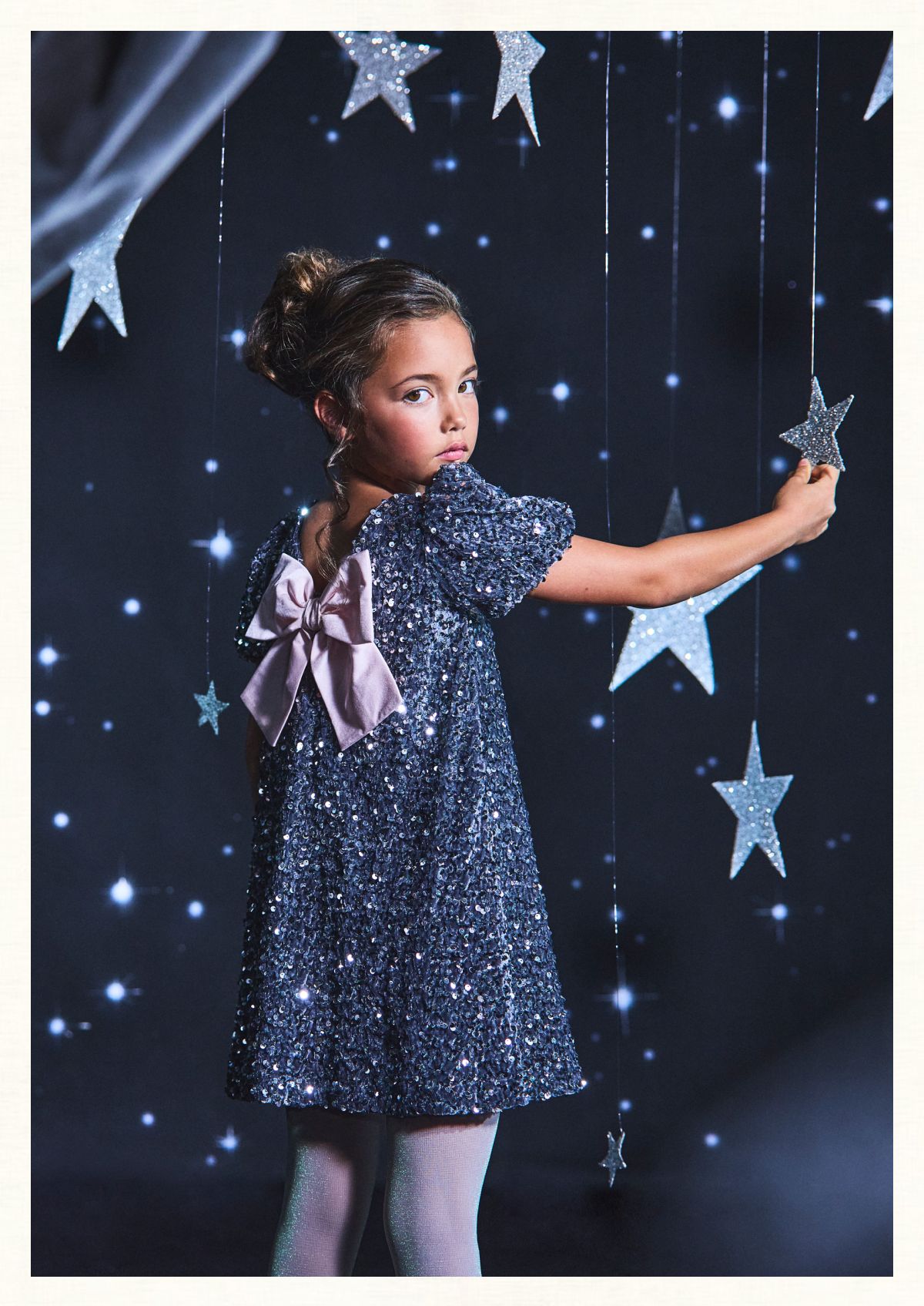 CHAPTER VI All A Glow Now’s your time to  shine.  It’s the season to  glitter, glisten and glow.Your best-dressed memories only get  brighten from here.