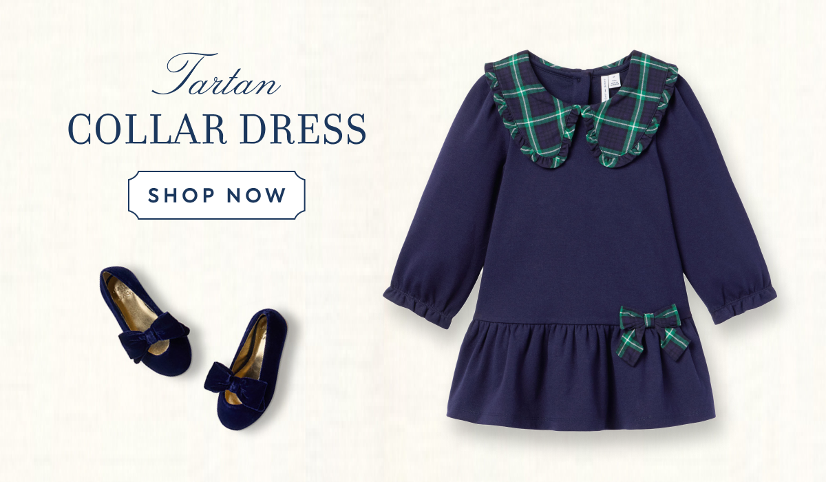 Tartan Collar Dress