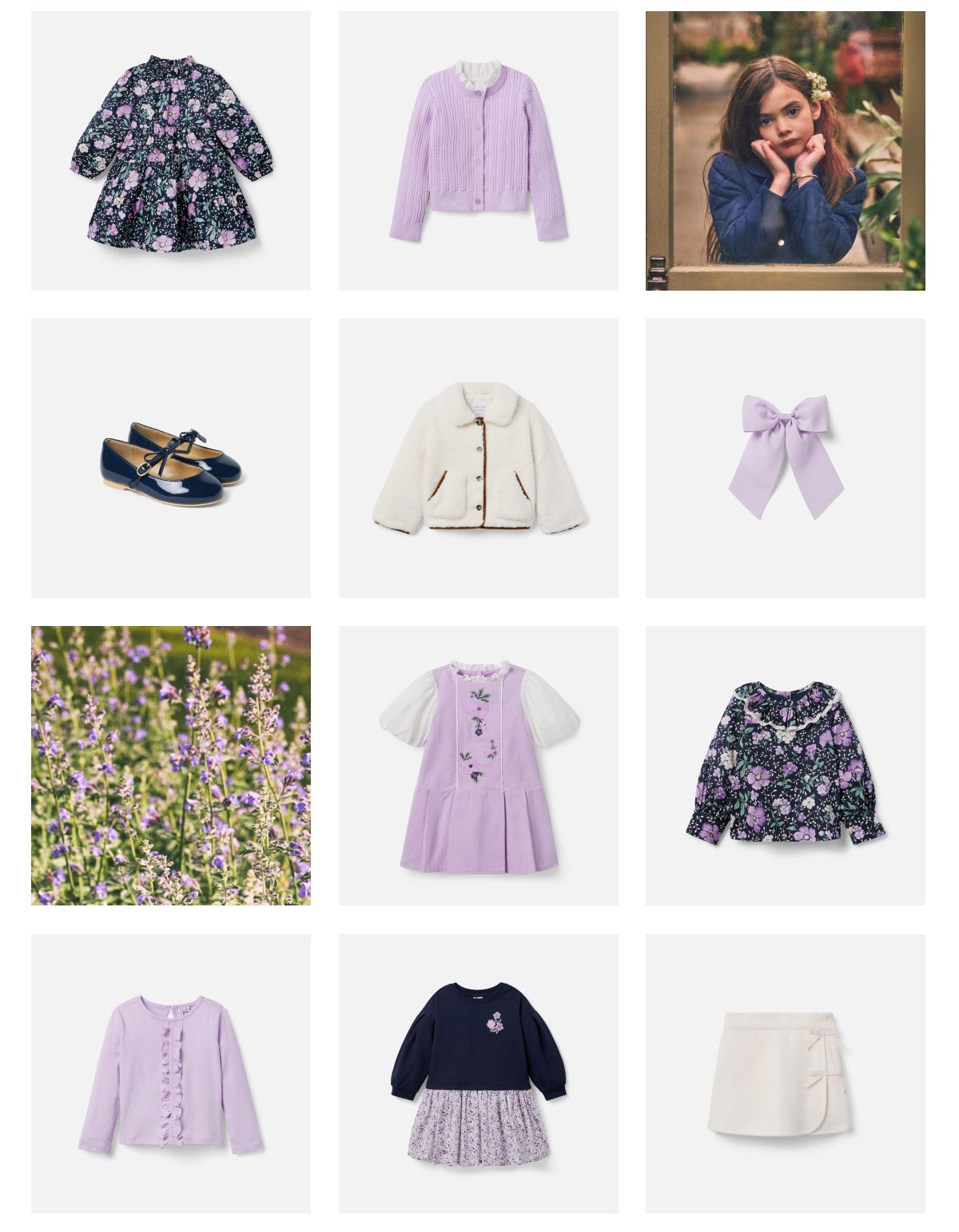 Our Lavender Loves collection, just added to sale. Discover a field of favorites.