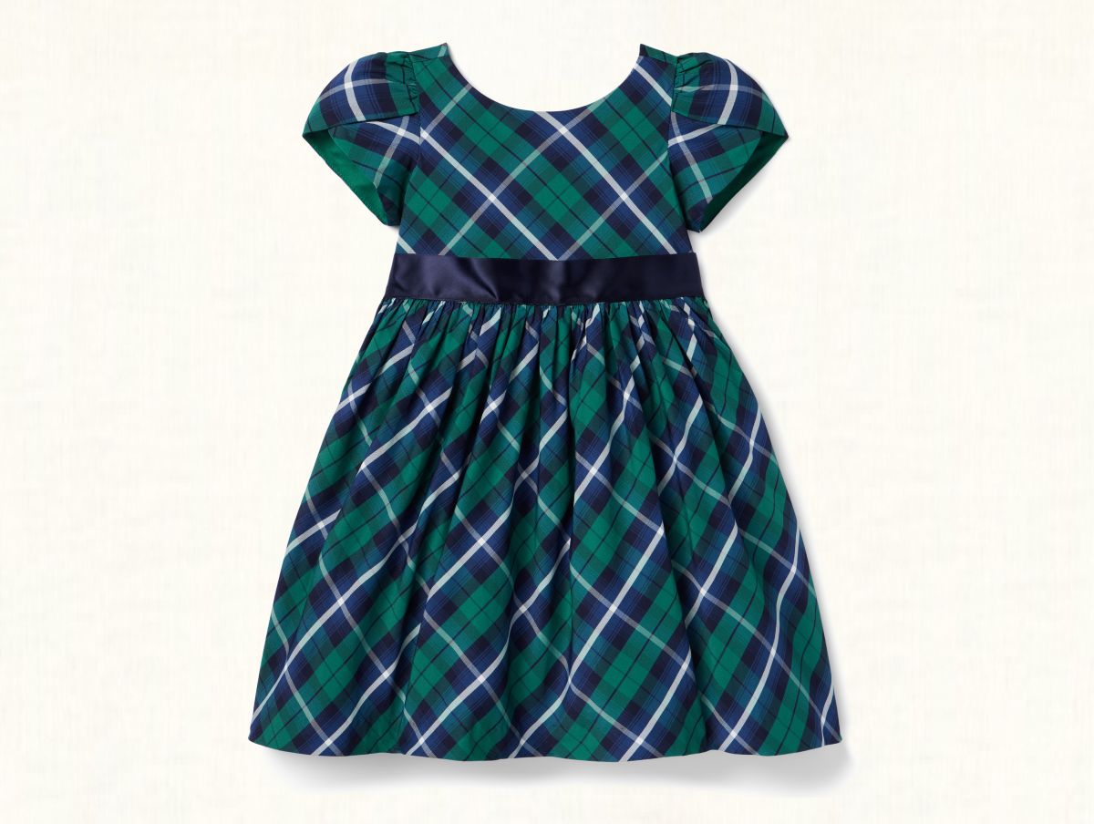 INTRODUCING The Bow-Tied Tartan Dress