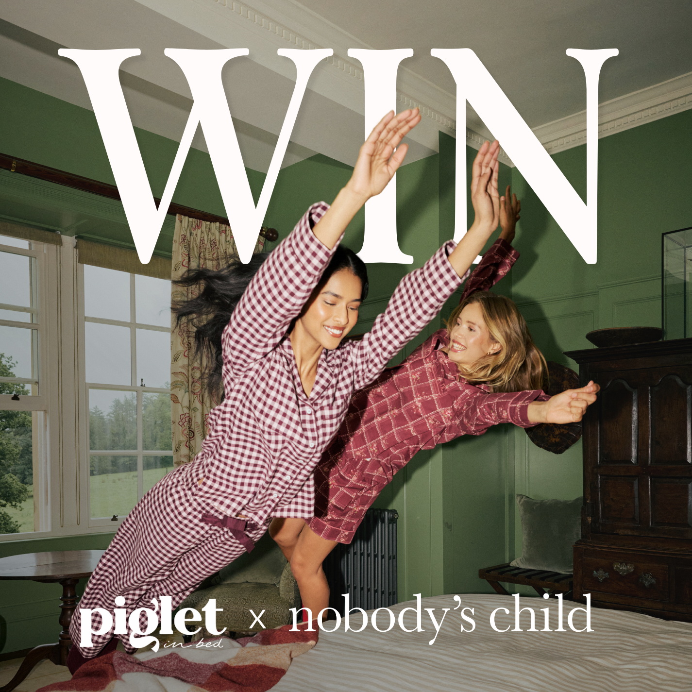 Piglet in Bed x Nobody's Child