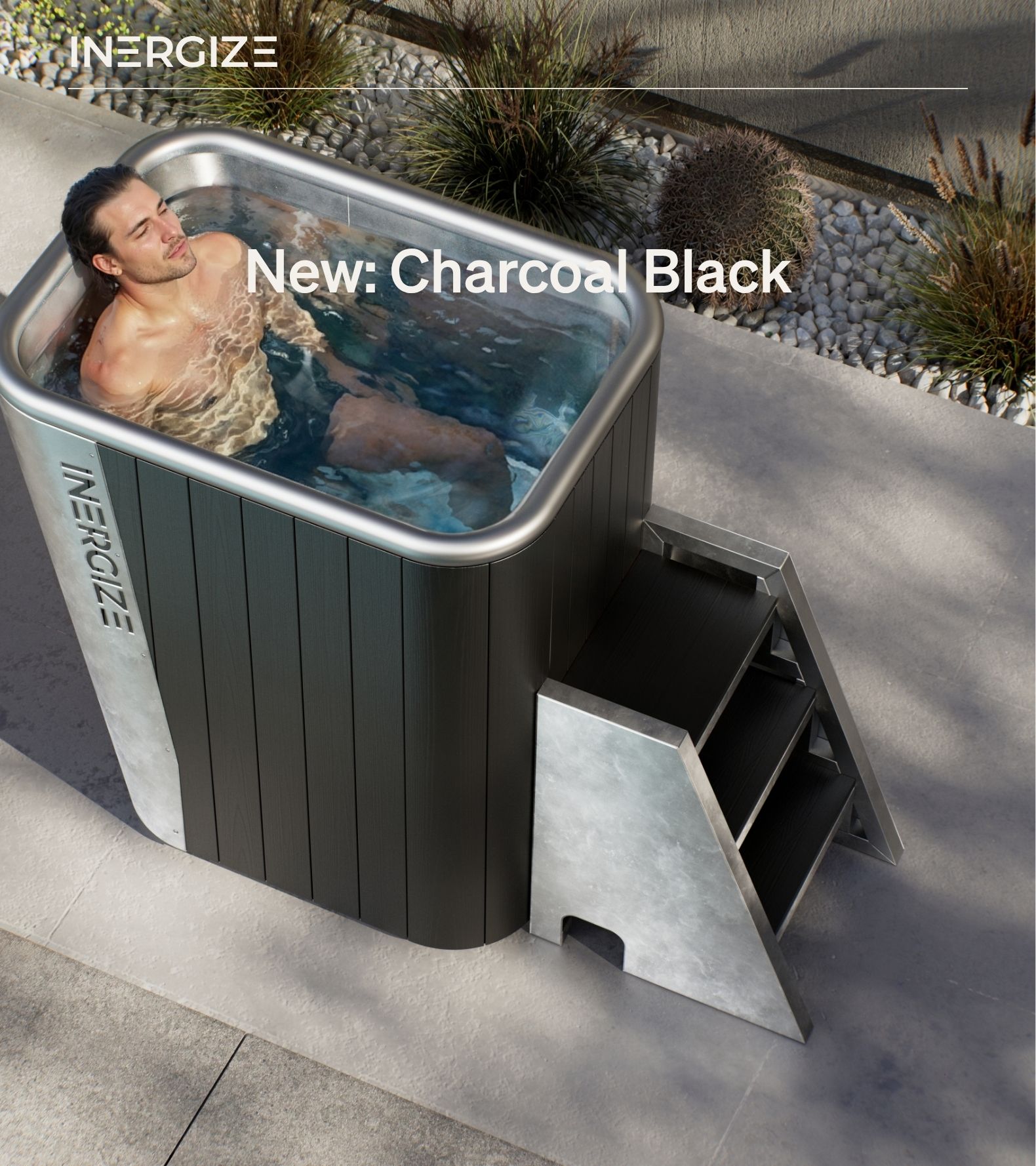 The Spire in Charcoal Black