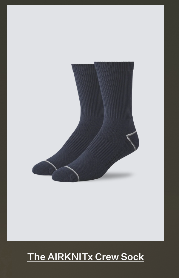 AIRKNITˣ Crew Sock