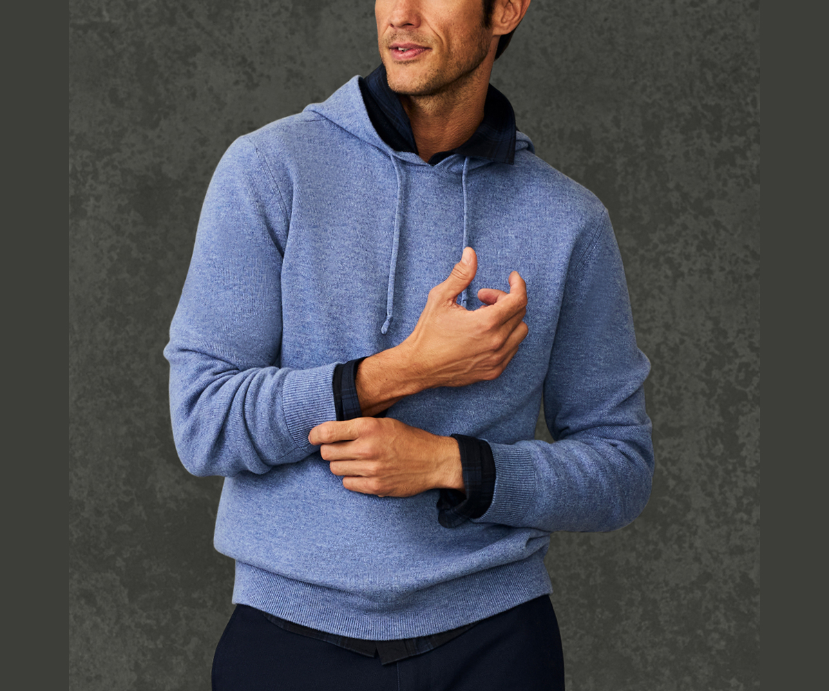 Tech Cashmere Hoodie
