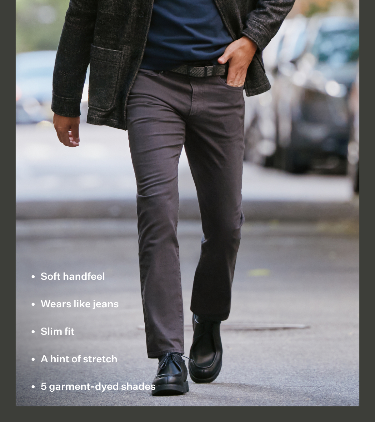 Features of Broken Twill 5-Pocket Pant
