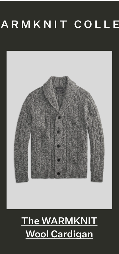 WARMKNIT Wool Cardigan
