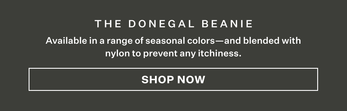 Lambswool Donegal Beanie