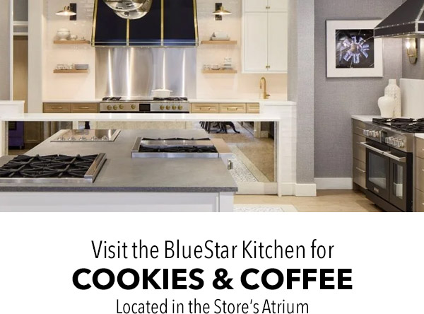 Visit Blue Star Kitchen for Cookies & Coffee