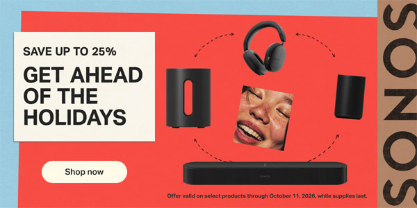 Sonos Promotions