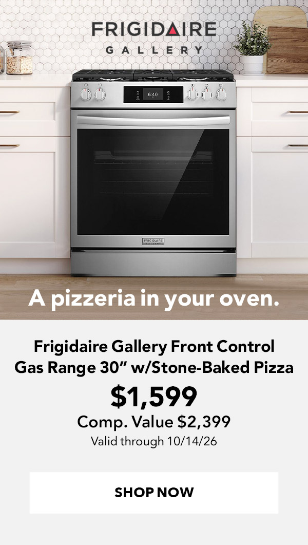 Frigidaire Stone-Baked Pizza Ovens