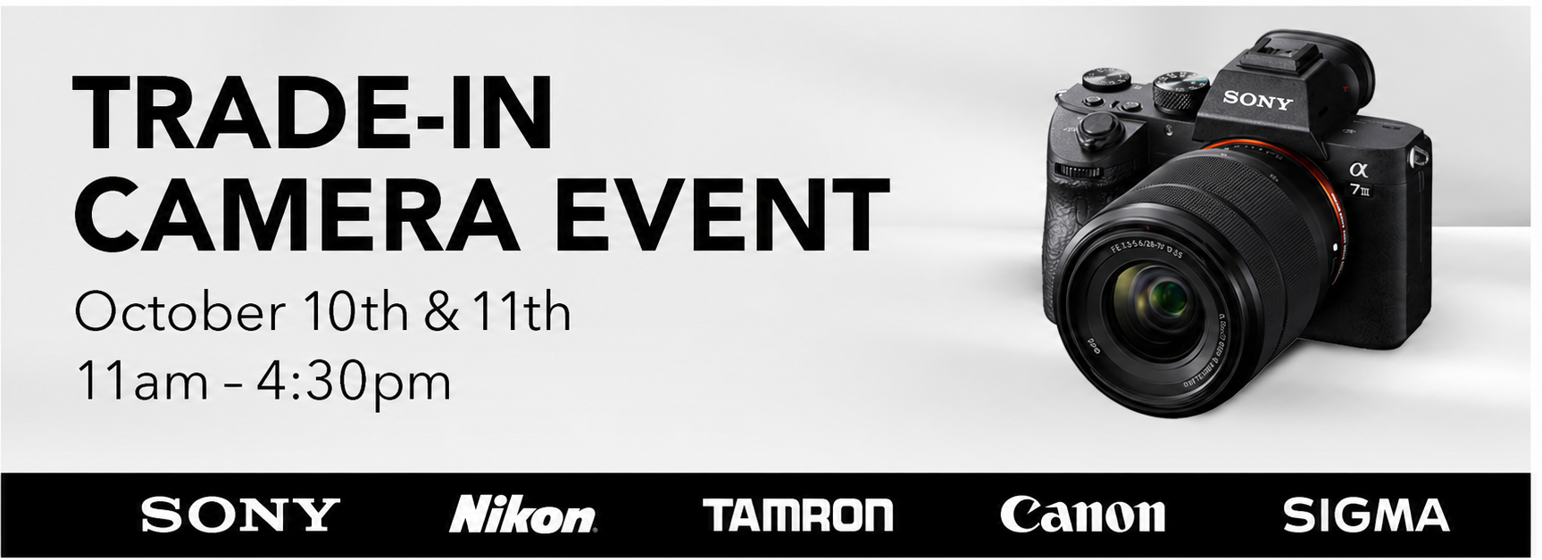 Camera Trade In Event