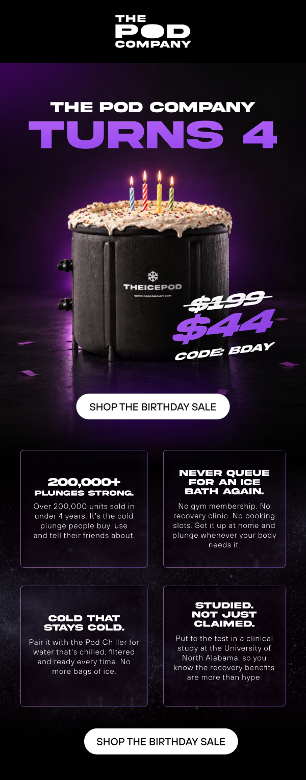 THE POD COMPANY turns 4
