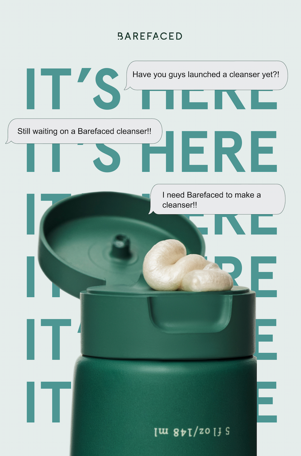 Barefaced: IT'S HERE