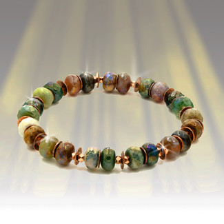 The Money Magnet Wealth Attractor Bracelet, inspired by an ancient Hindu formula.