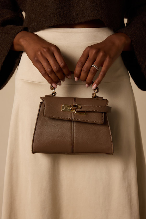 Image of Wallace Brown Top Handle Handbag