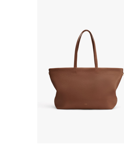 Classic Easy Zipper Tote Dark Chestnut