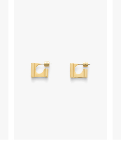 Deco Mini Hoop Earrings